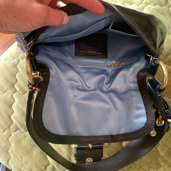 Black patent coach baguette - Picture 4 of 4